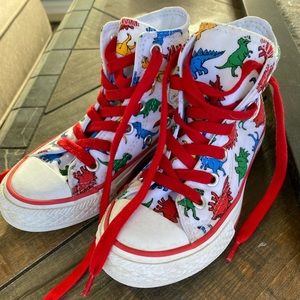 Dino high top converse size 11